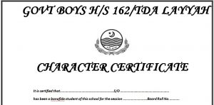 Character-Certificate-government-regular-students