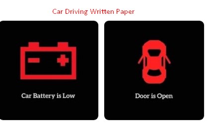 Car Driving Written Paper